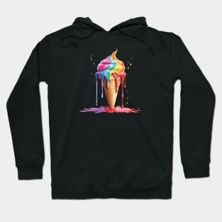 Rainbow Icecream Hoodie